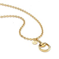 Collana Gucci Donna Horsebit in Oro giallo YBB15332800100U - YBB15332800100U